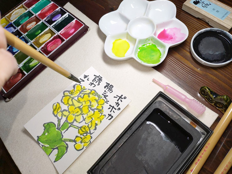 楽しい絵手紙教室
