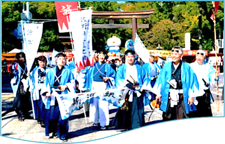 【新選組パレード】新選組蟹江に見参！
